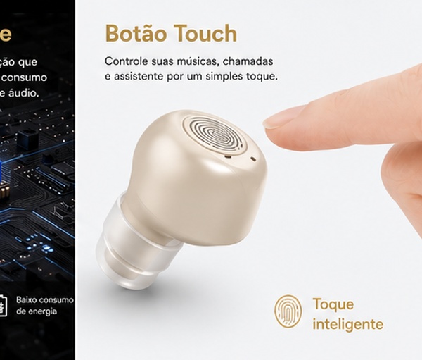 Controle por toque
